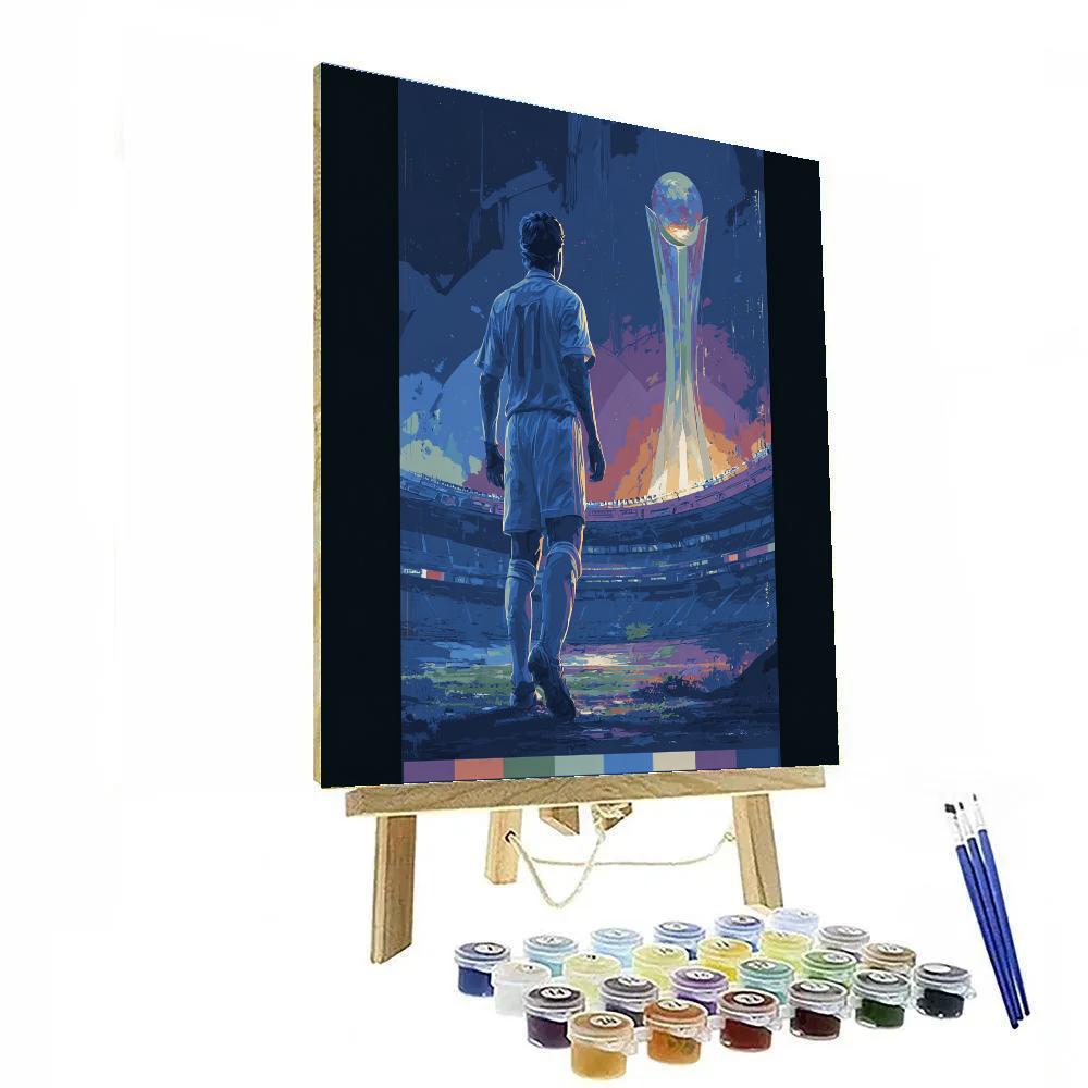 Salah Fifa 2026 Night Numbered painting kits