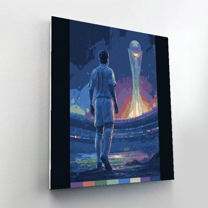 Salah Fifa 2026 Night Numbered painting kits