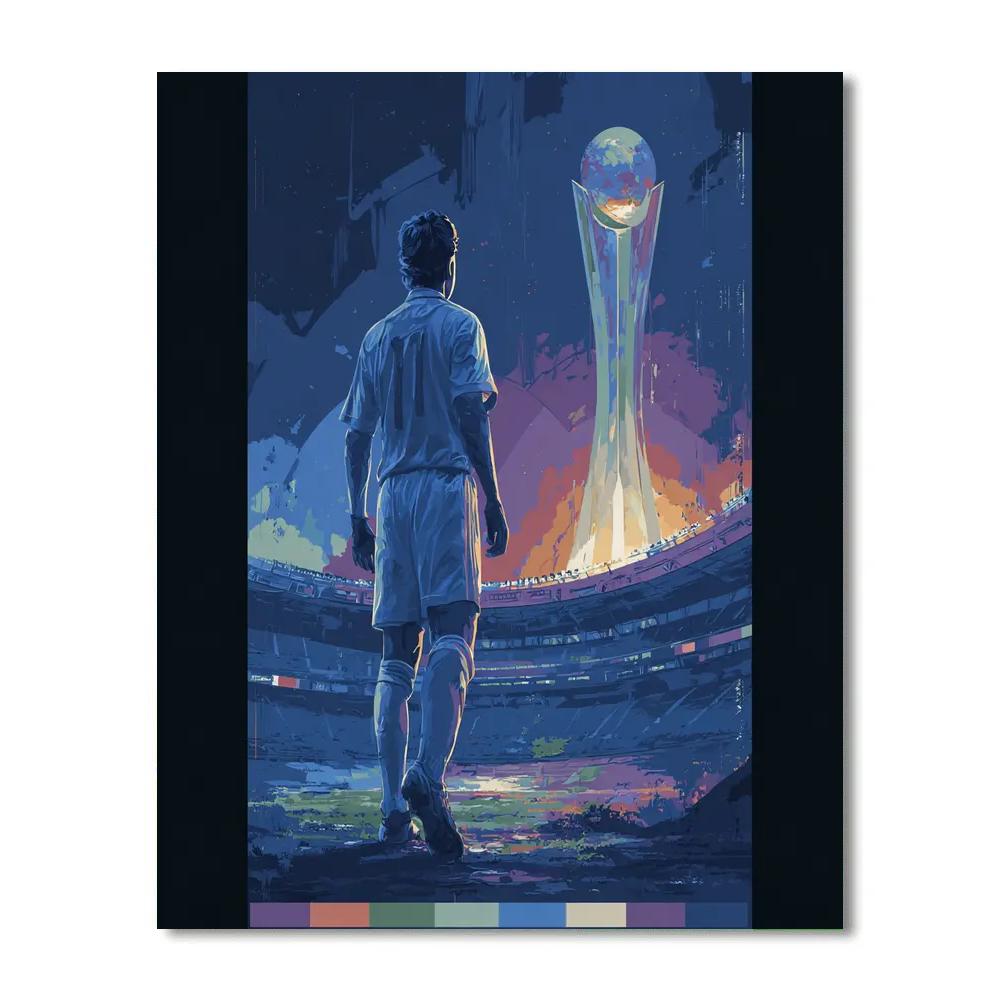 Salah Fifa 2026 Night Numbered painting kits