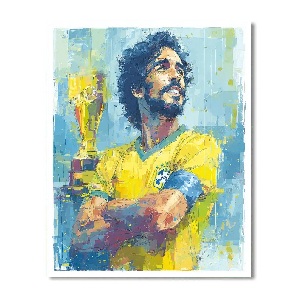 Ronaldinho Fifa 2026 Joy Paint by numbers art