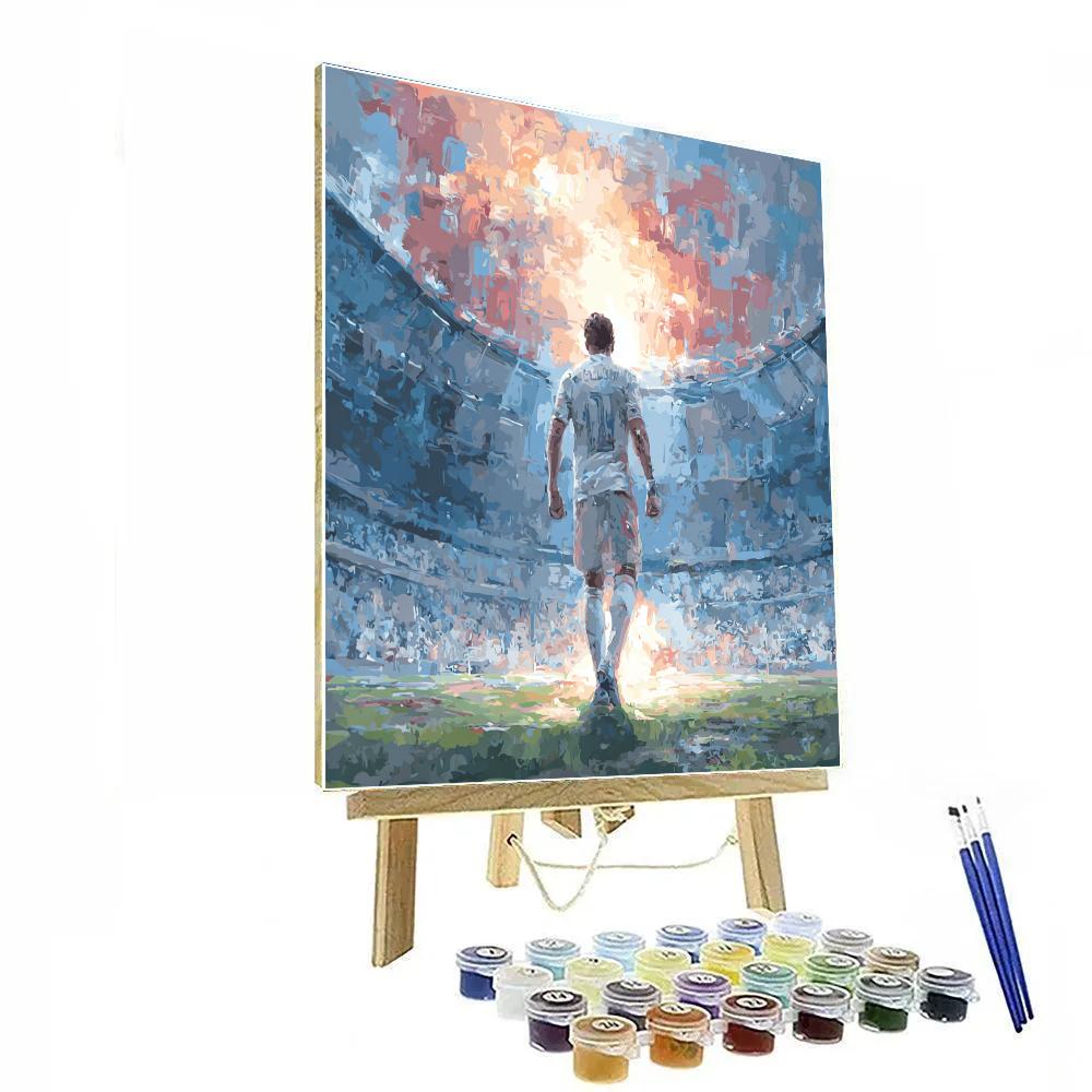 Uzbekistan Fifa 2026 Dawn DIY paint by numbers