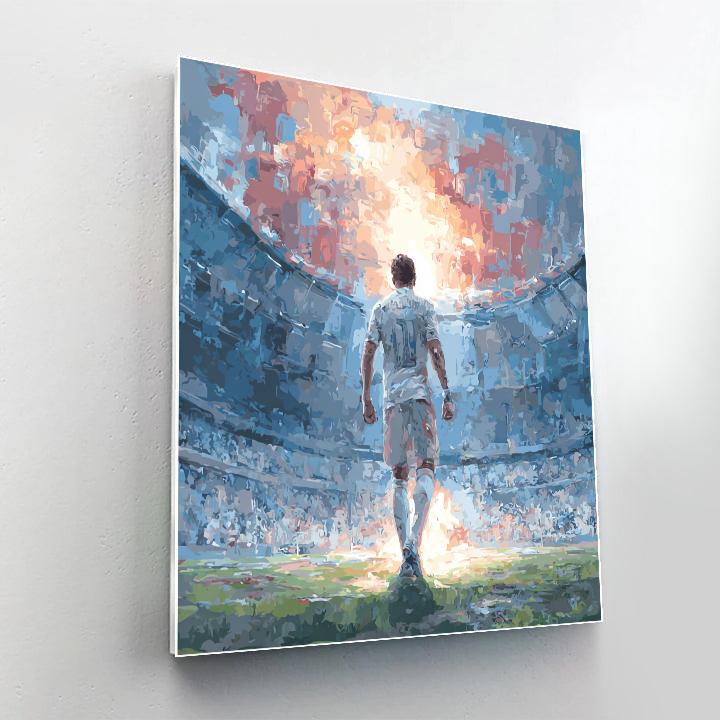 Uzbekistan Fifa 2026 Dawn DIY paint by numbers