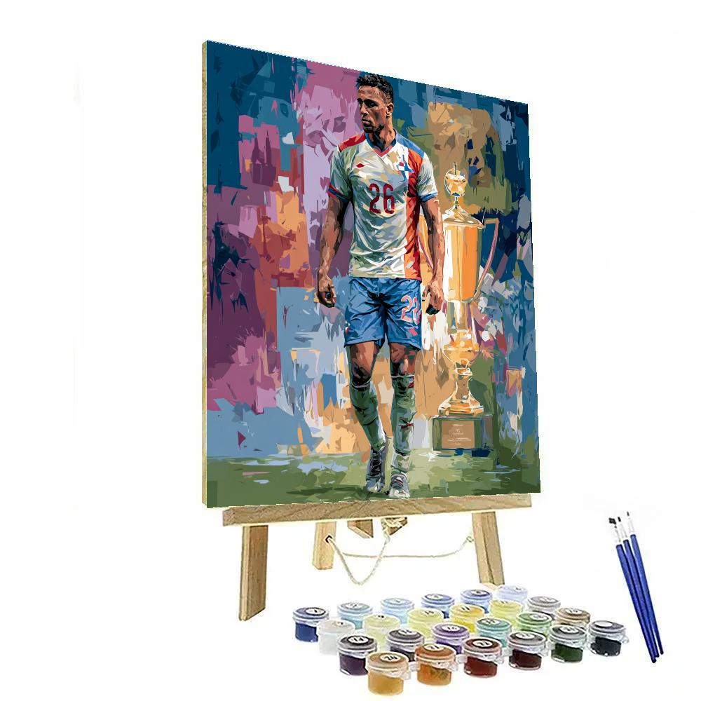 Cabo Verde Fifa 2026 Breeze paint by numbers