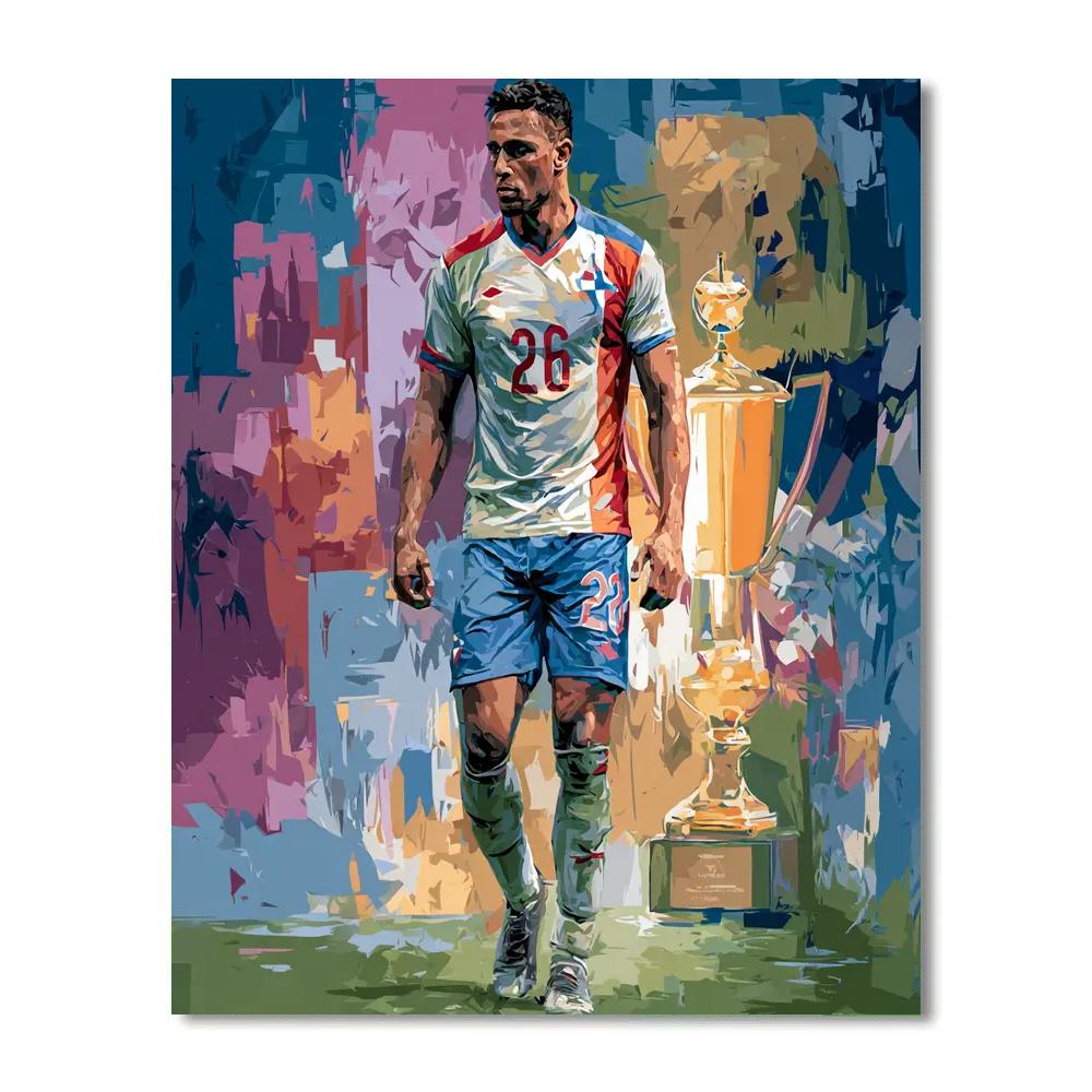 Cabo Verde Fifa 2026 Breeze paint by numbers