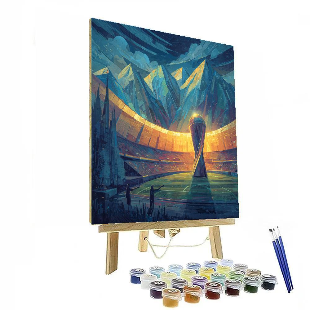 Monterrey Fifa 2026 Lights Numbered painting kits