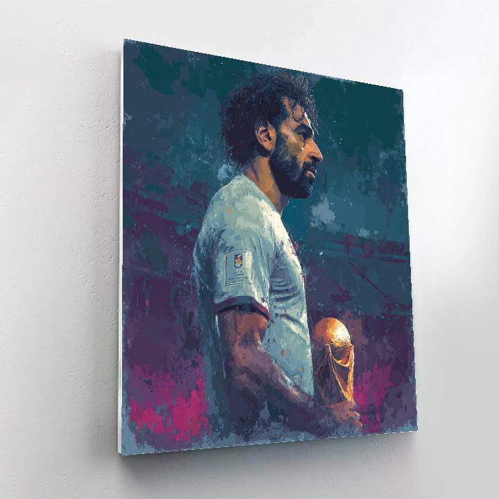Fifa 2026 Salah Lights painting number kit