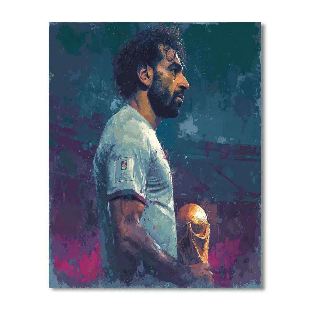 Fifa 2026 Salah Lights painting number kit