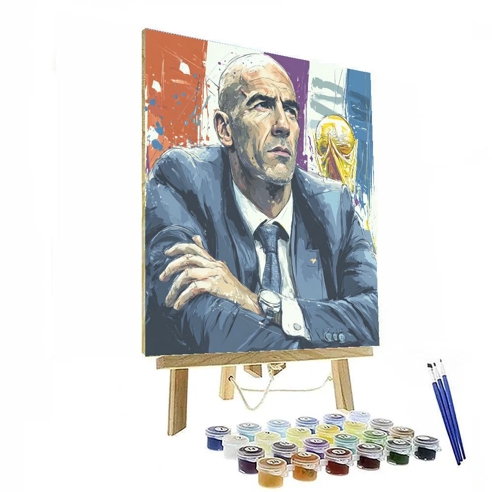 Zidane Fifa 2026 Legacy DIY paint by numbers