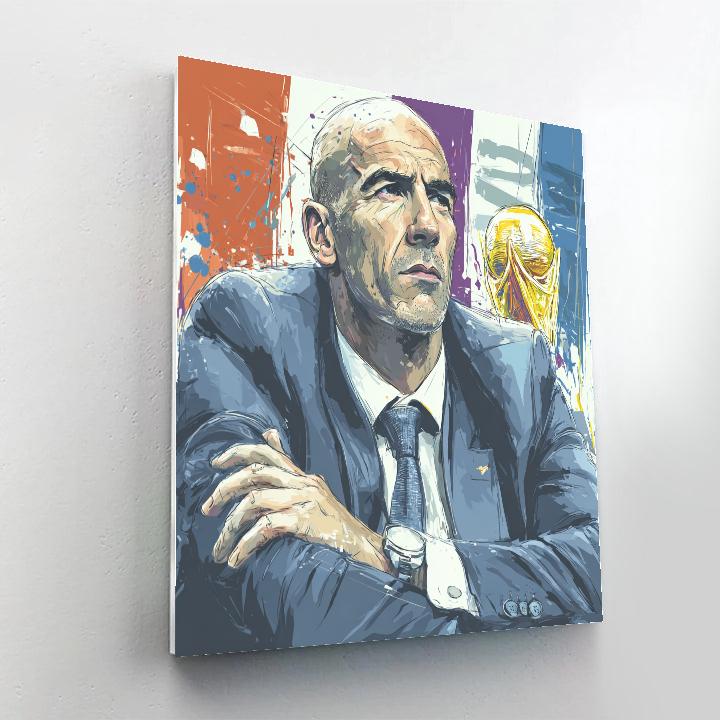 Zidane Fifa 2026 Legacy DIY paint by numbers