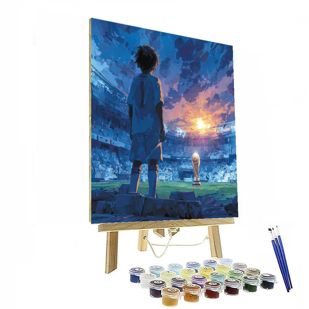 Japan Fifa 2026 Dawn Numbered painting kits