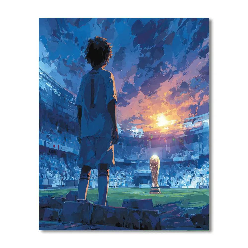 Japan Fifa 2026 Dawn Numbered painting kits