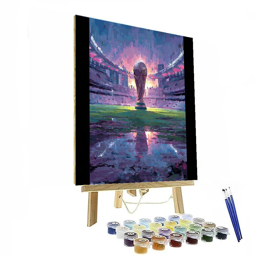 Miami Fifa 2026 Reflection DIY paint by numbers
