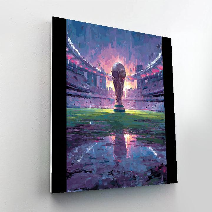 Miami Fifa 2026 Reflection DIY paint by numbers
