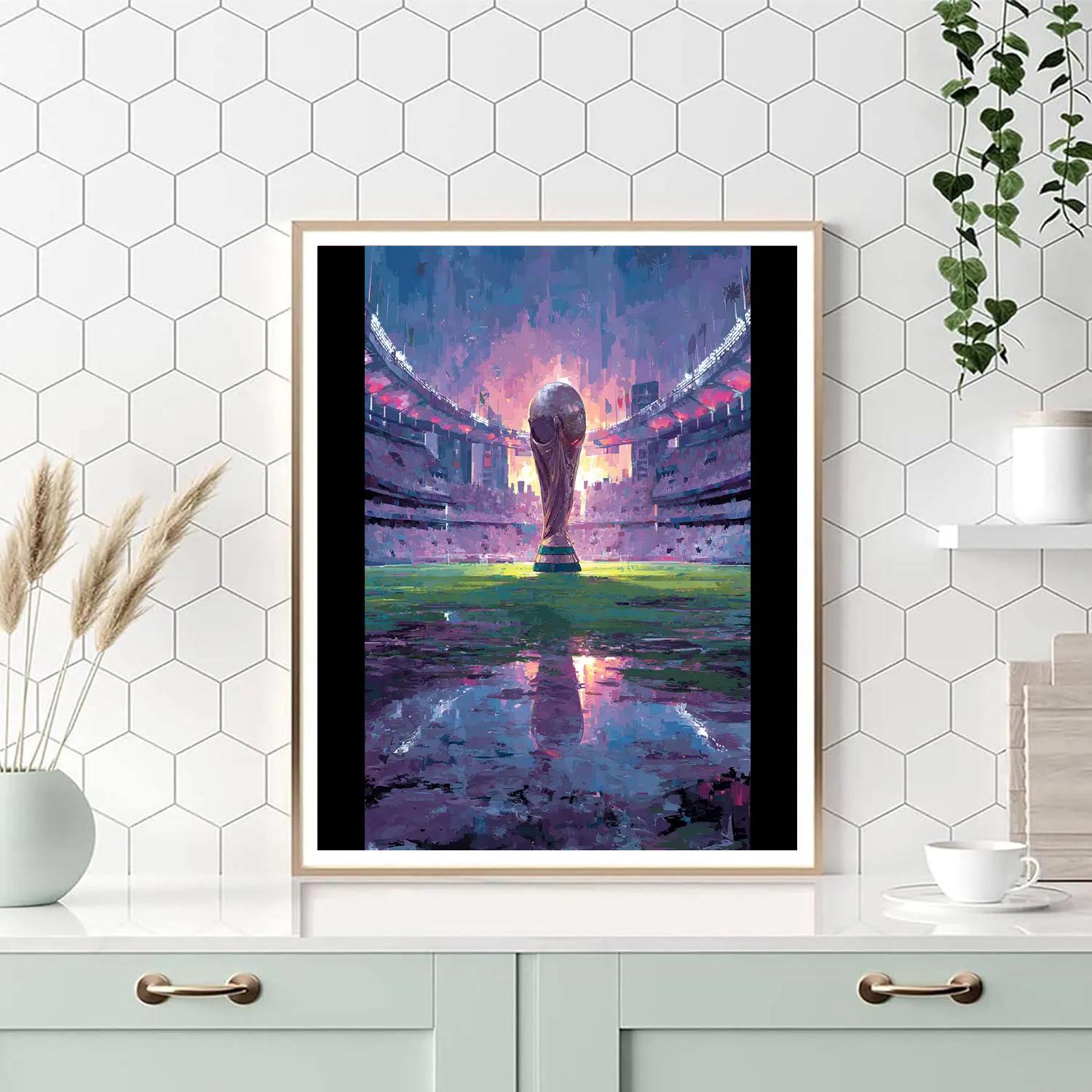 Miami Fifa 2026 Reflection DIY paint by numbers