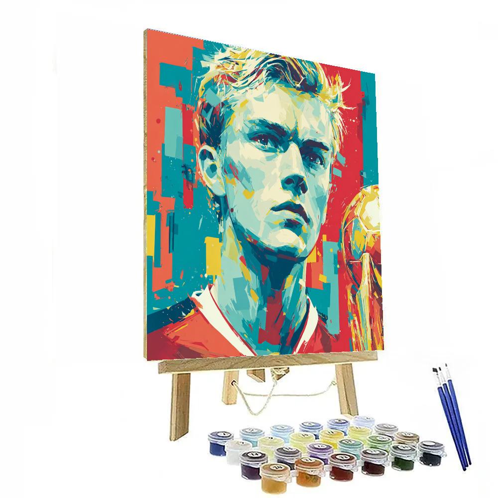 Fifa 2026 Haaland Ice Paint by numbers kits