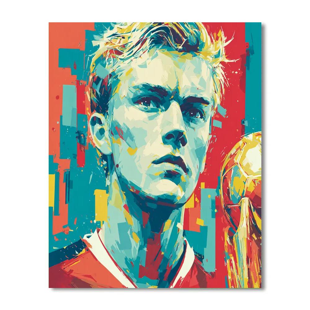 Fifa 2026 Haaland Ice Paint by numbers kits