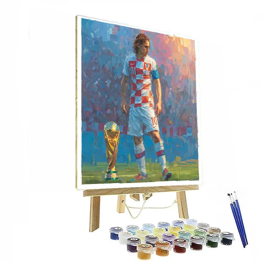 Fifa 2026 Modrić Legacy DIY paint by numbers