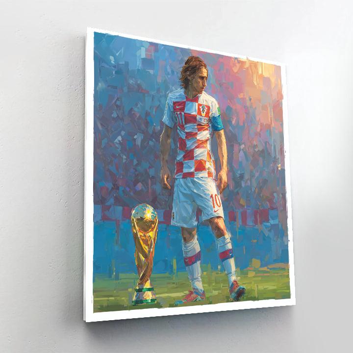 Fifa 2026 Modrić Legacy DIY paint by numbers