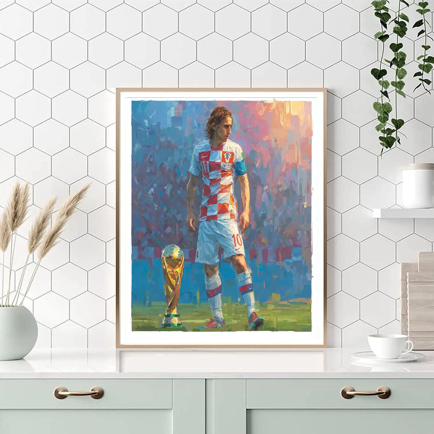 Fifa 2026 Modrić Legacy DIY paint by numbers