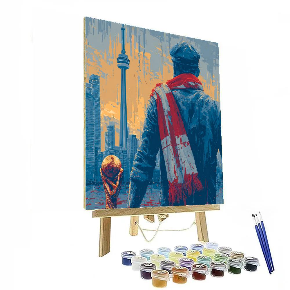 Toronto Fifa 2026 Glow Numbered painting kits
