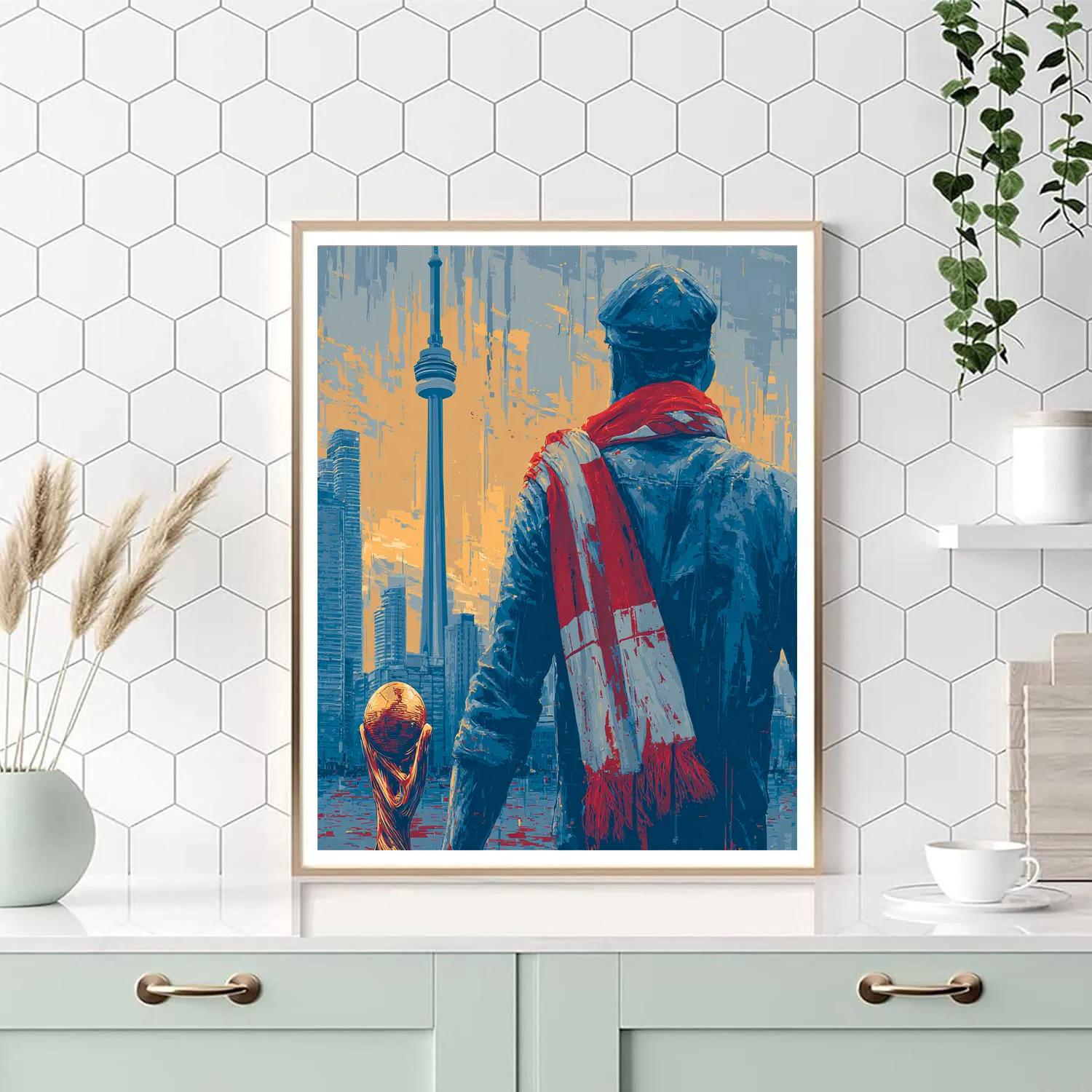 Toronto Fifa 2026 Glow Numbered painting kits