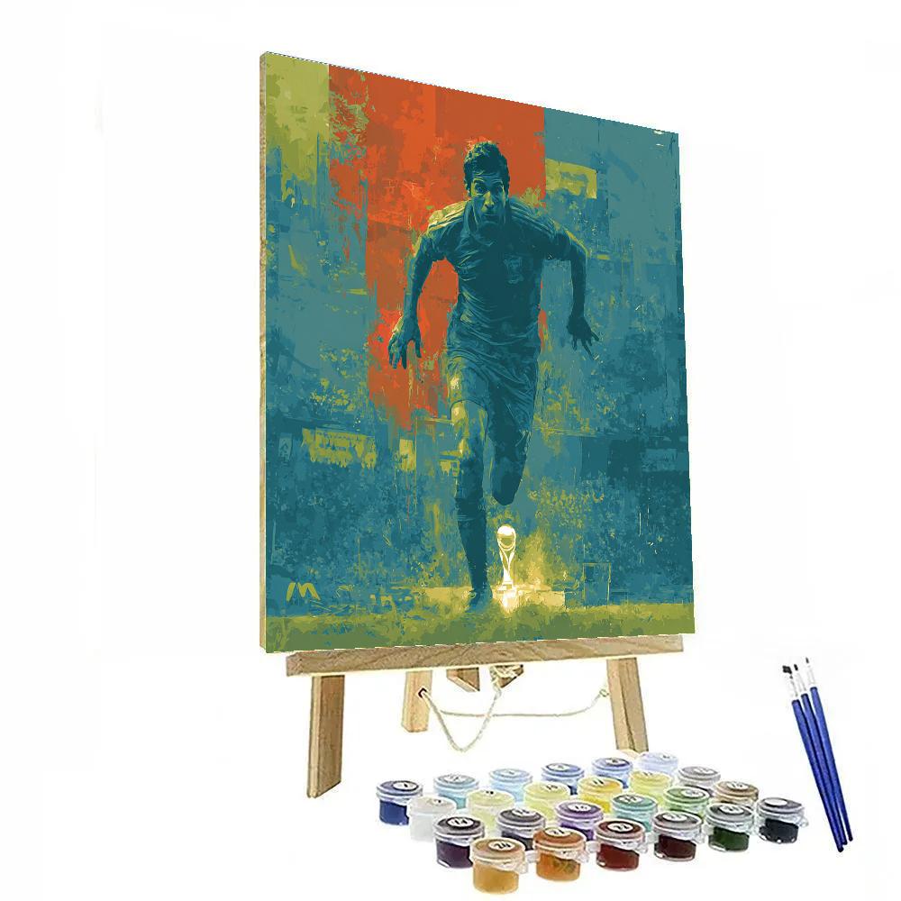 Morocco Fifa 2026 Atlas Painting by numbers kit