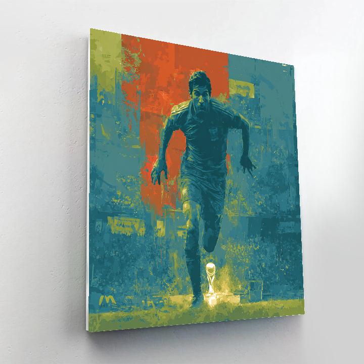 Morocco Fifa 2026 Atlas Painting by numbers kit