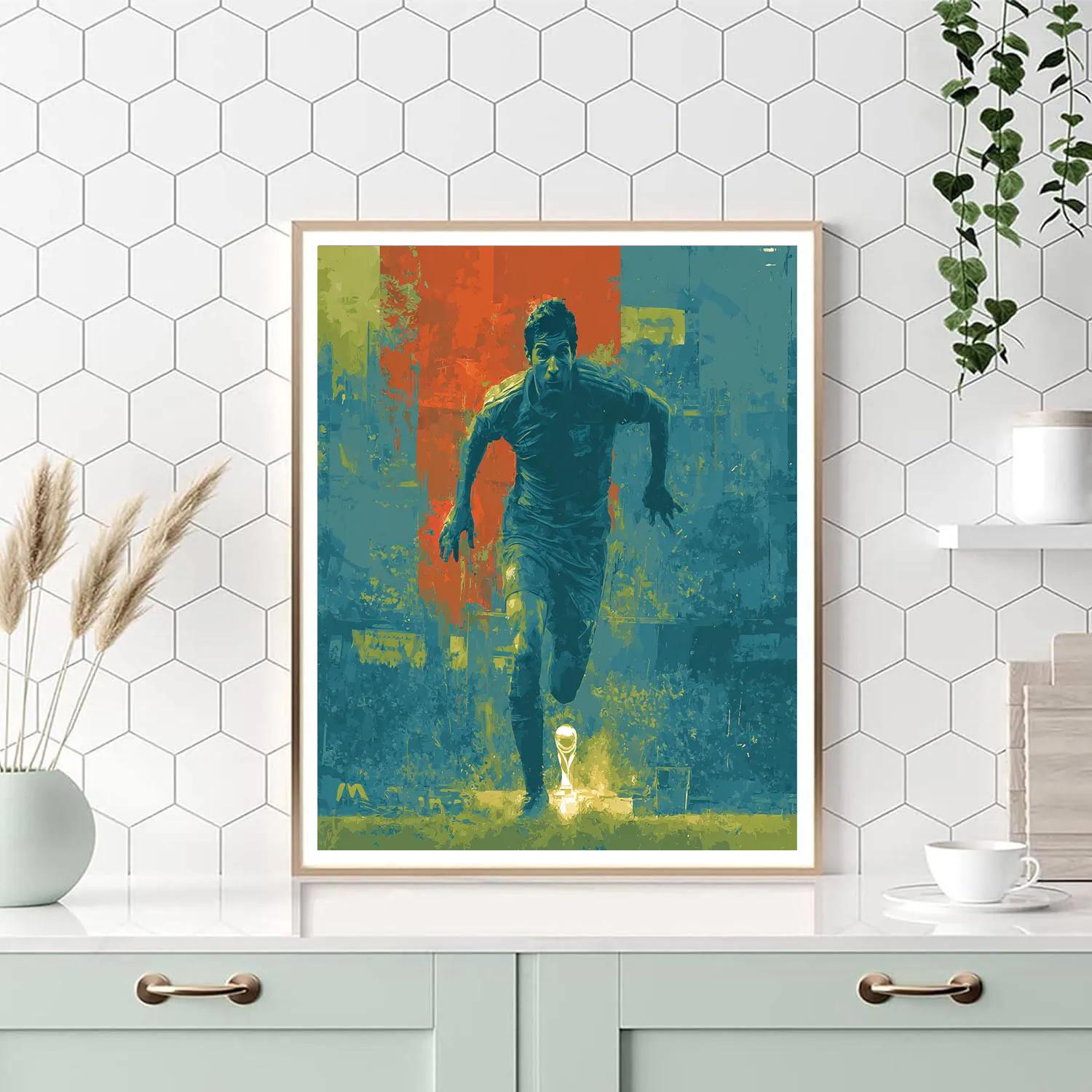 Morocco Fifa 2026 Atlas Painting by numbers kit