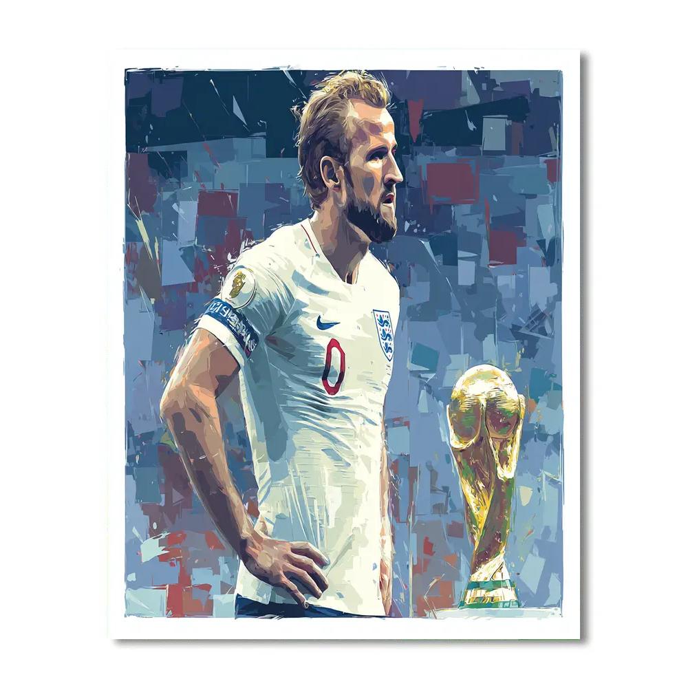 Fifa 2026 Kane Night paint by number