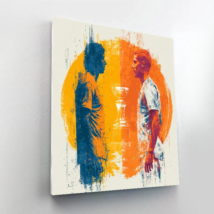 Fifa 2026 Netherlands Vs Tunisia Numbered painting kits