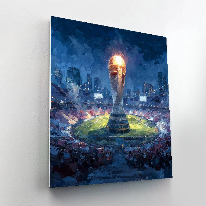 Fifa 2026 Trophy Crown paint by color