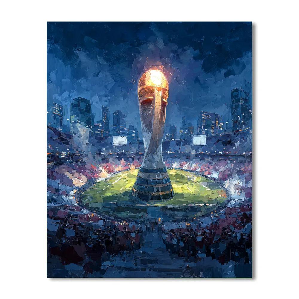 Fifa 2026 Trophy Crown paint by color
