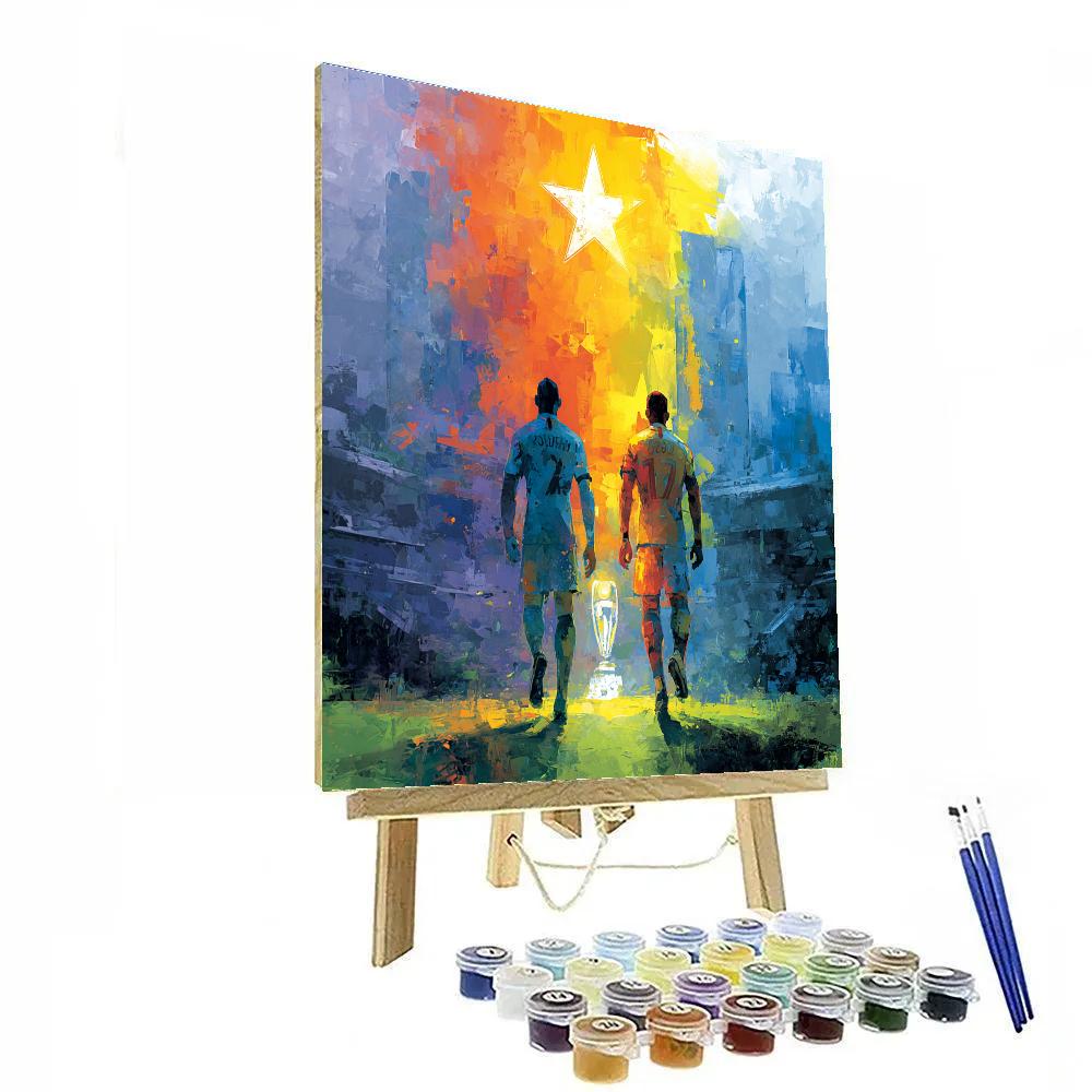 Fifa 2026 Portugal Vs Colombia Numbered painting kits