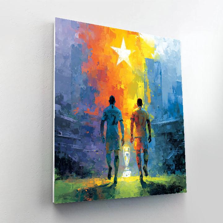 Fifa 2026 Portugal Vs Colombia Numbered painting kits