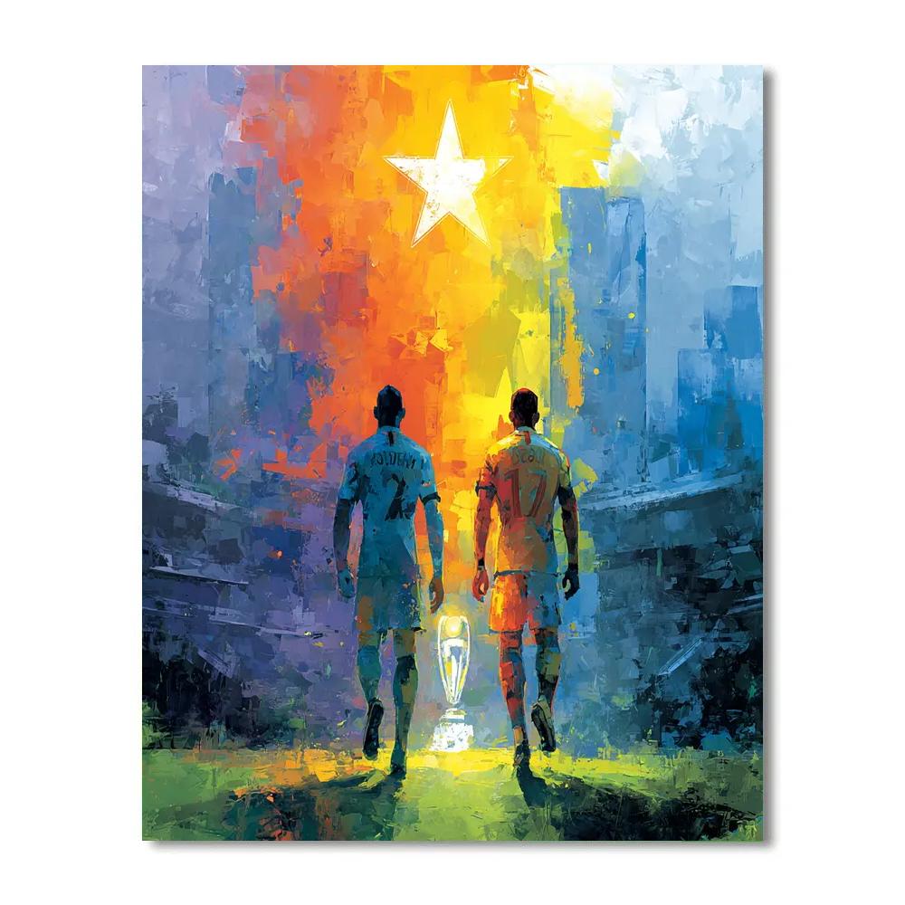 Fifa 2026 Portugal Vs Colombia Numbered painting kits