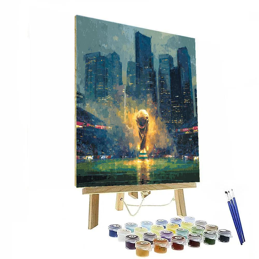Seattle Fifa 2026 Rainlight paint by number