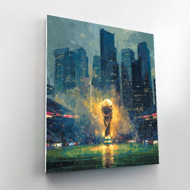 Seattle Fifa 2026 Rainlight paint by number
