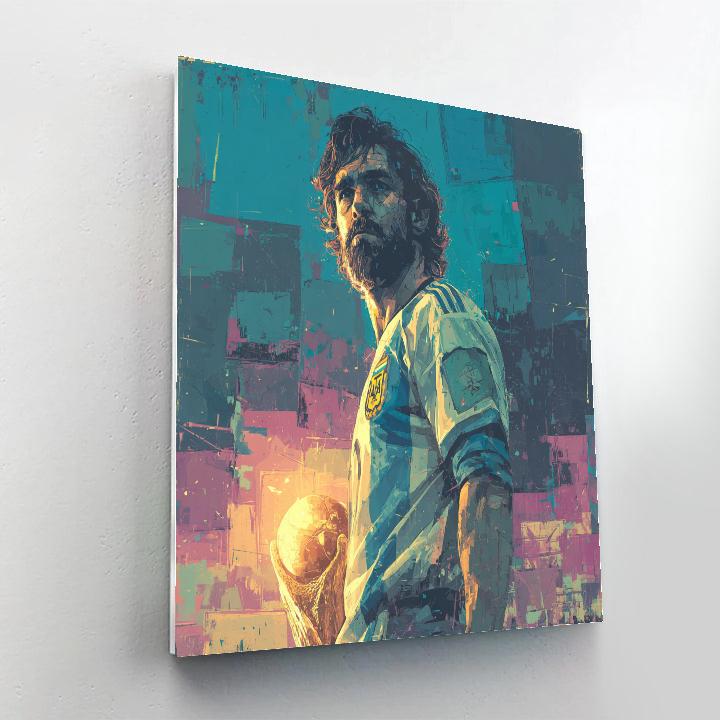 Salah Fifa 2026 Lights paint by numbers