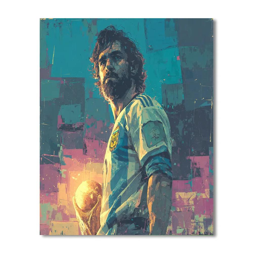 Salah Fifa 2026 Lights paint by numbers