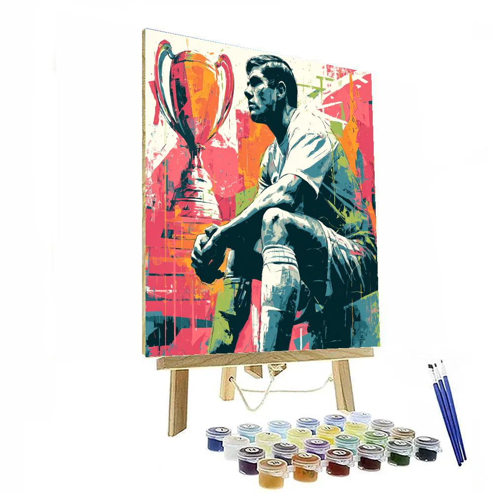 Jordan Fifa 2026 Red painting number kit