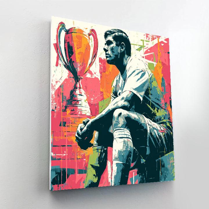 Jordan Fifa 2026 Red painting number kit