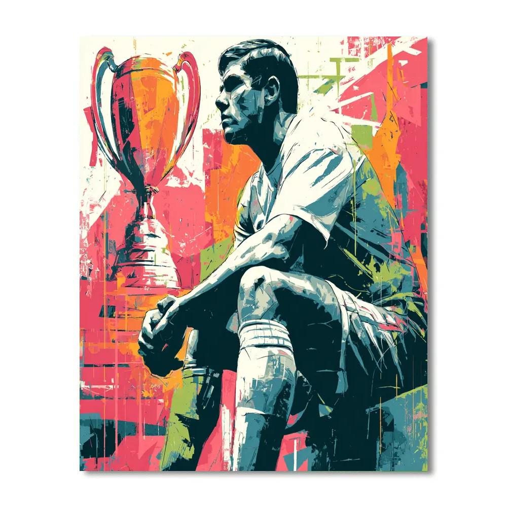 Jordan Fifa 2026 Red painting number kit