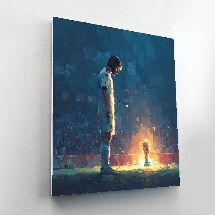Fifa 2026 Salah Lights paint by number
