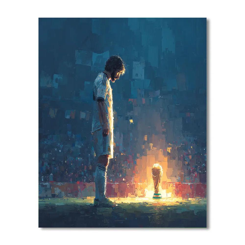 Fifa 2026 Salah Lights paint by number