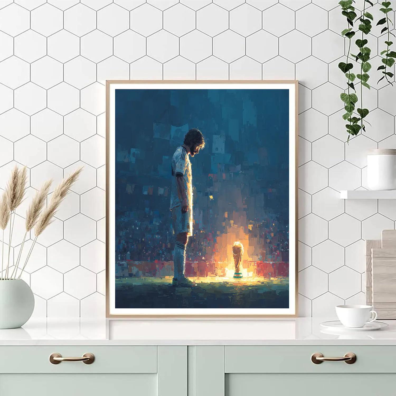 Fifa 2026 Salah Lights paint by number