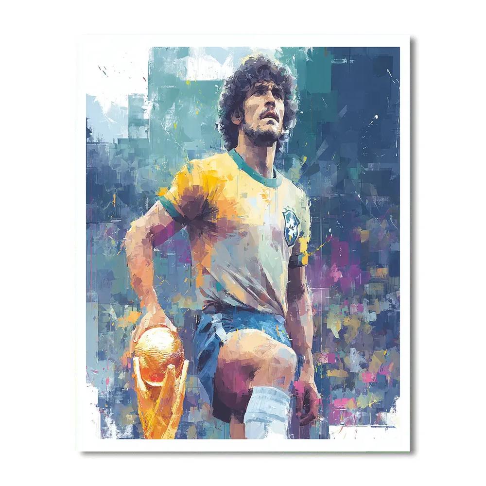 Ronaldinho Fifa 2026 Joy Number painting