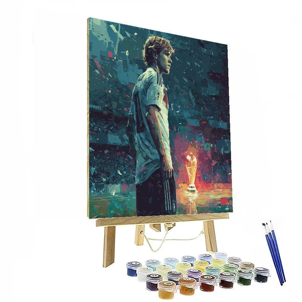 Fifa 2026 Musiala Spark DIY paint by numbers