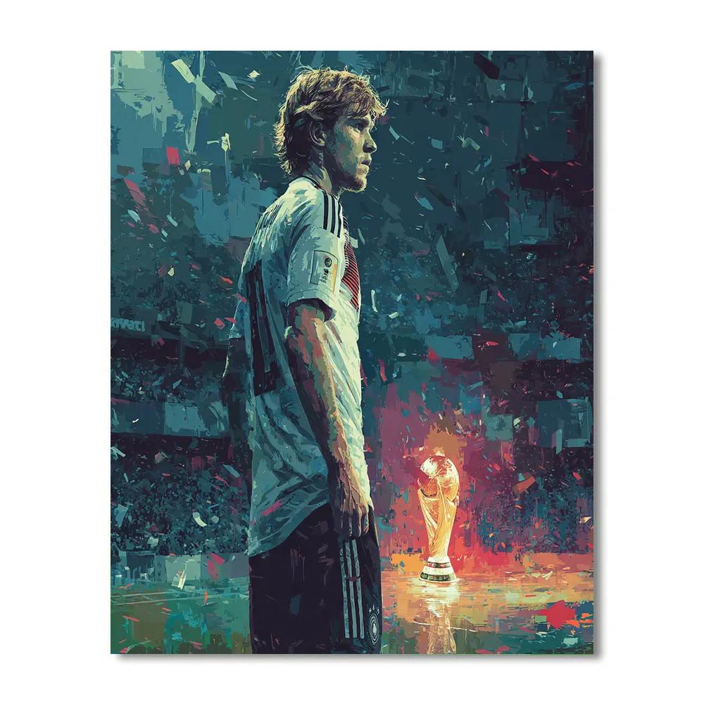 Fifa 2026 Musiala Spark DIY paint by numbers