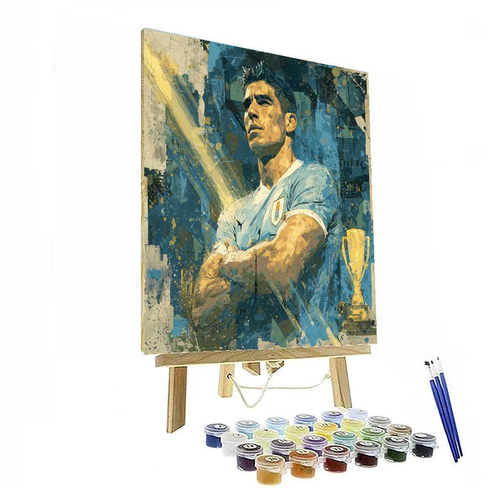 Fifa 2026 Valverde Flame Paint by numbers art
