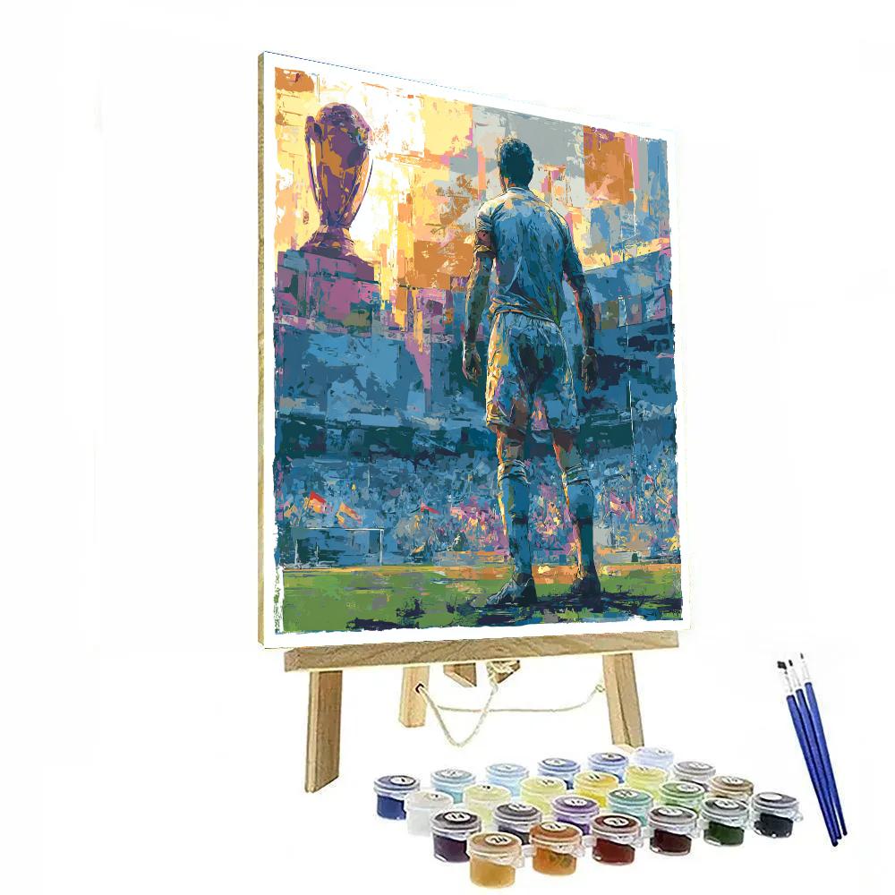Uzbekistan Fifa 2026 Dawn Paint by numbers kits